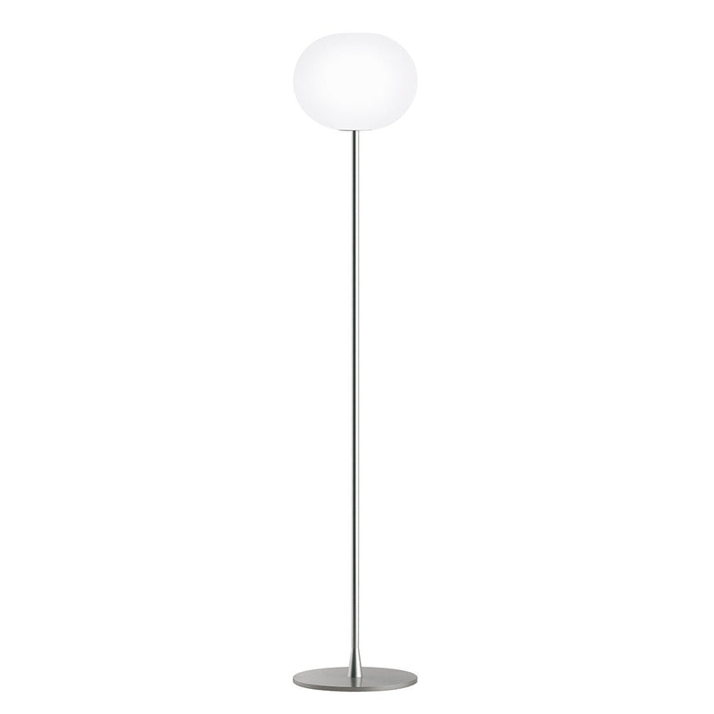 Flos Glo - Ball Dimmable Floor Lamp - Medium/F2 - Flos - Floor Lamps - Matte Black - F2: 68.89