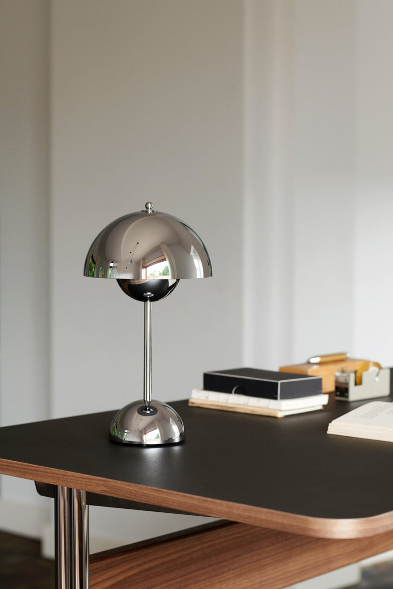 Flowerpot VP9 Table Lamp - &Tradition - Table + Task - Matte White - HORNE