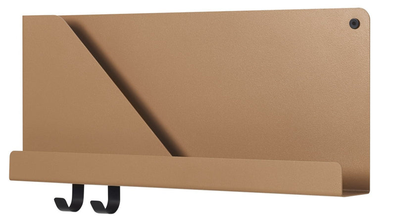 Folded Shelves - Muuto - Shelving - Small - Black - HORNE