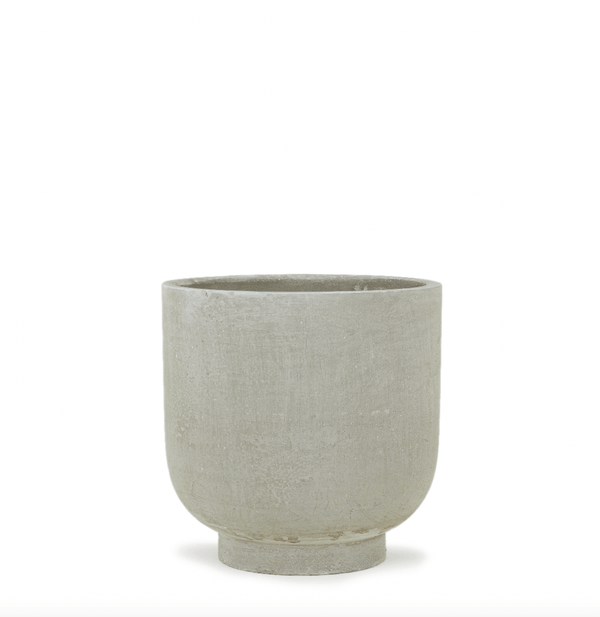 Footed Planter - Hawkins New York - Planters - Small - Fiber Cement - HORNE