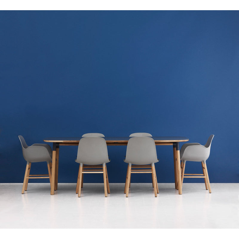 Form Armchair - Normann Copenhagen - Chairs - Black - Lacquered Steel - HORNE