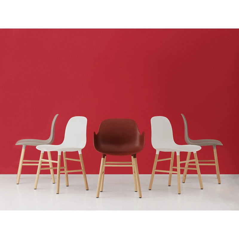 Form Armchair - Normann Copenhagen - Chairs - Black - Lacquered Steel - HORNE