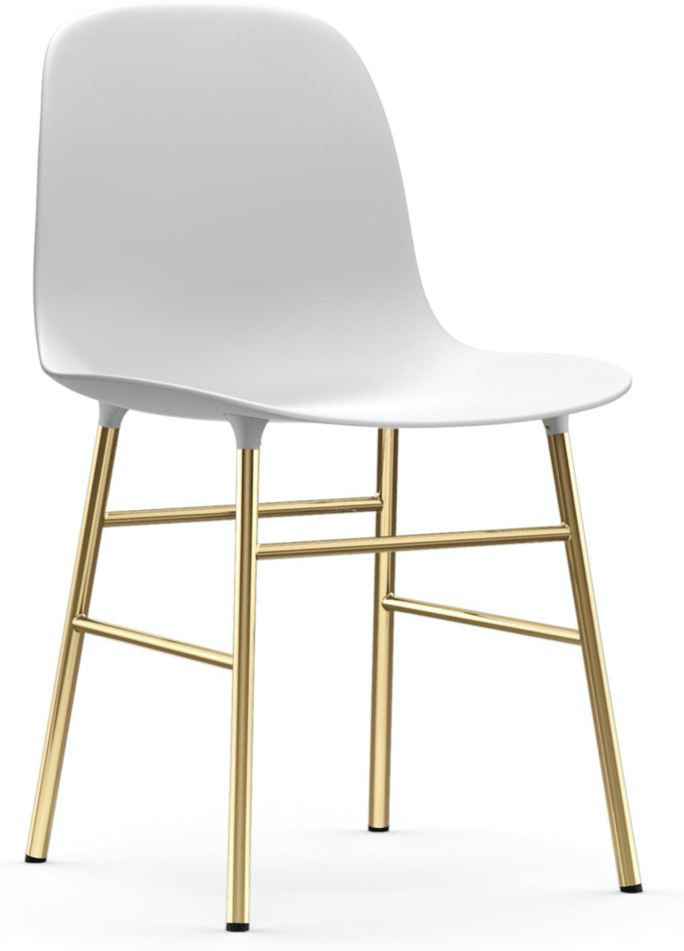 Form Chair - Brass - Normann Copenhagen - Chairs - Red - HORNE