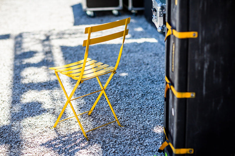 French Bistro Folding Chair - Set of 2 - Fermob - Outdoor Furniture - Acapulco Blue - HORNE