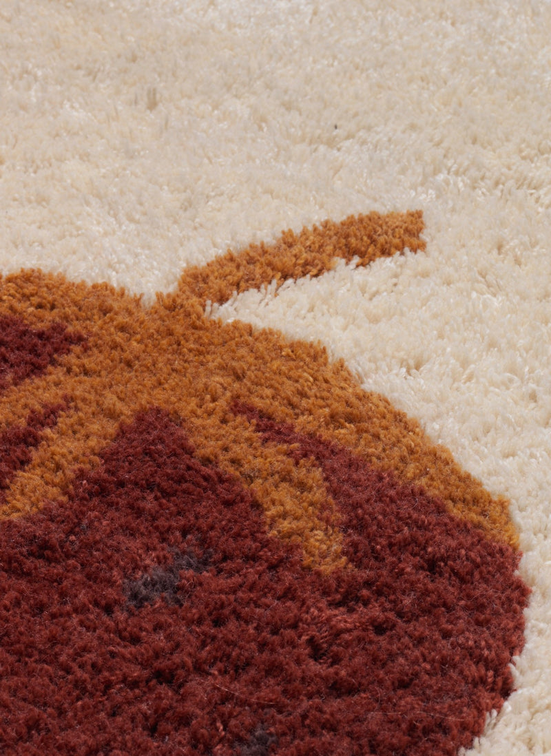 Fruiticana Tufted Rug - Ferm Living Rugs - Small - Pineapple - HORNE