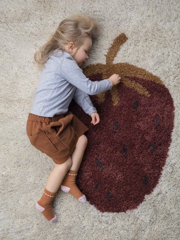 Fruiticana Tufted Rug - Ferm Living Rugs - Small - Pineapple - HORNE