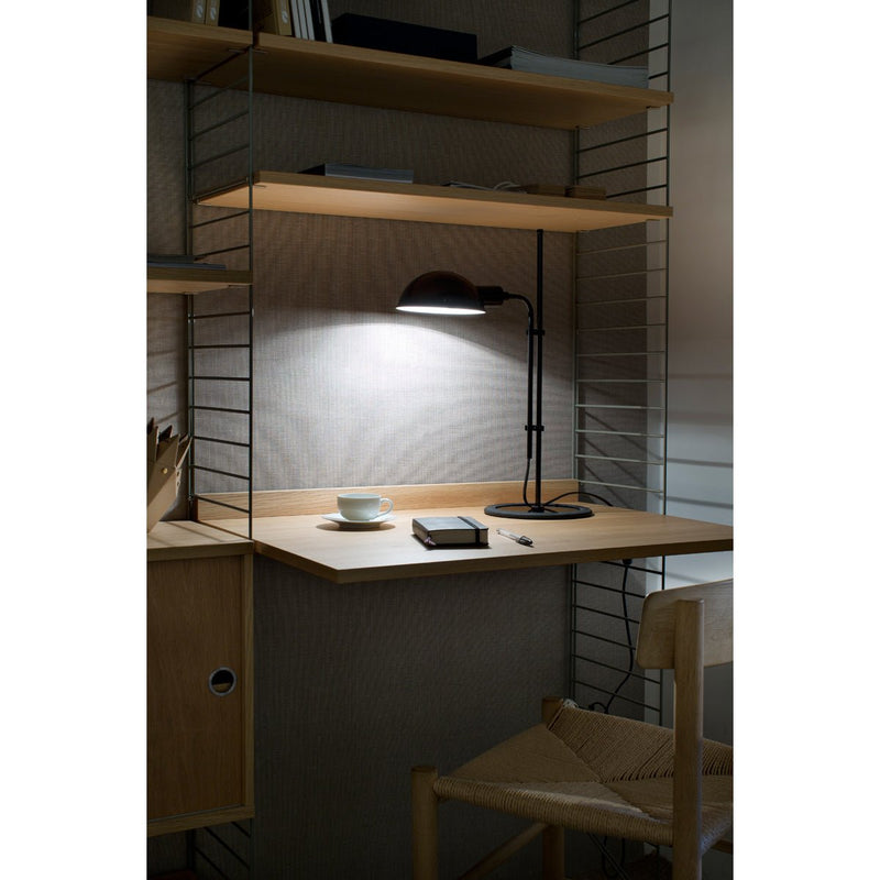 Funiculi S Task Lamp - Marset - Table + Task - Black - HORNE