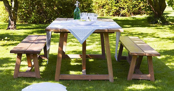 George Teak Bench - Sika Design - Outdoor Furniture - HORNE