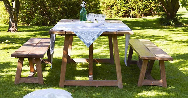 George Teak Bench - Sika Design - Outdoor Furniture - HORNE