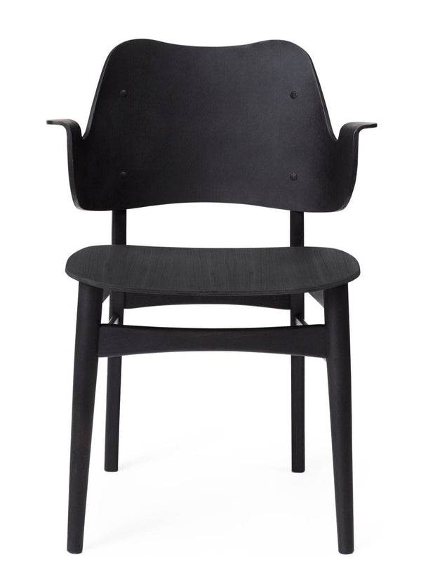 Gesture Dining Chair - No Upholstery - Warm Nordic - Chairs - Black Oak - HORNE