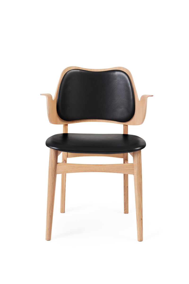 Gesture Dining Chair - Upholstered Back and Seat - Warm Nordic - Chairs - Sprinkles 274/ Black Oak - HORNE