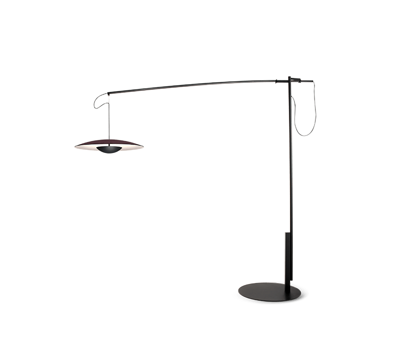 Ginger XL Floor Light - Marset - Floor Lamps - XL 42 - Wenge - HORNE