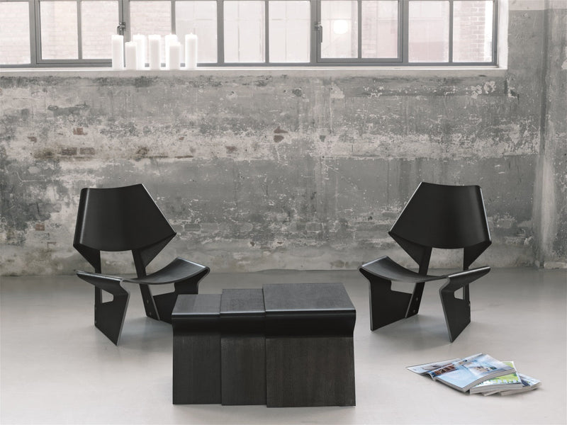 GJ Bow Chair - Lange Production Chairs - Black - HORNE