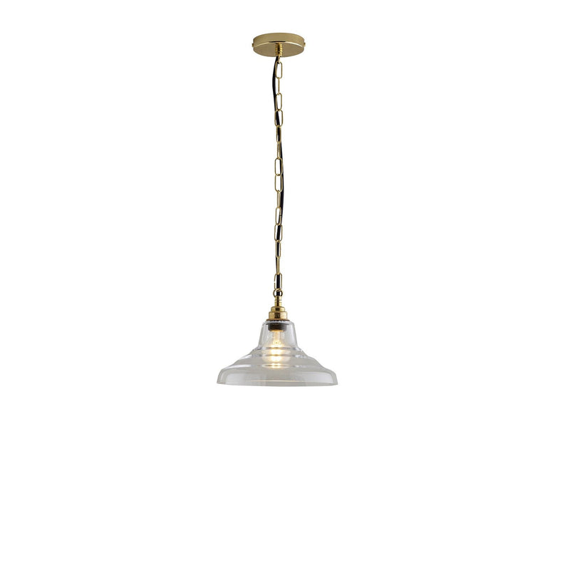 Glass School Pendant Light Size 1