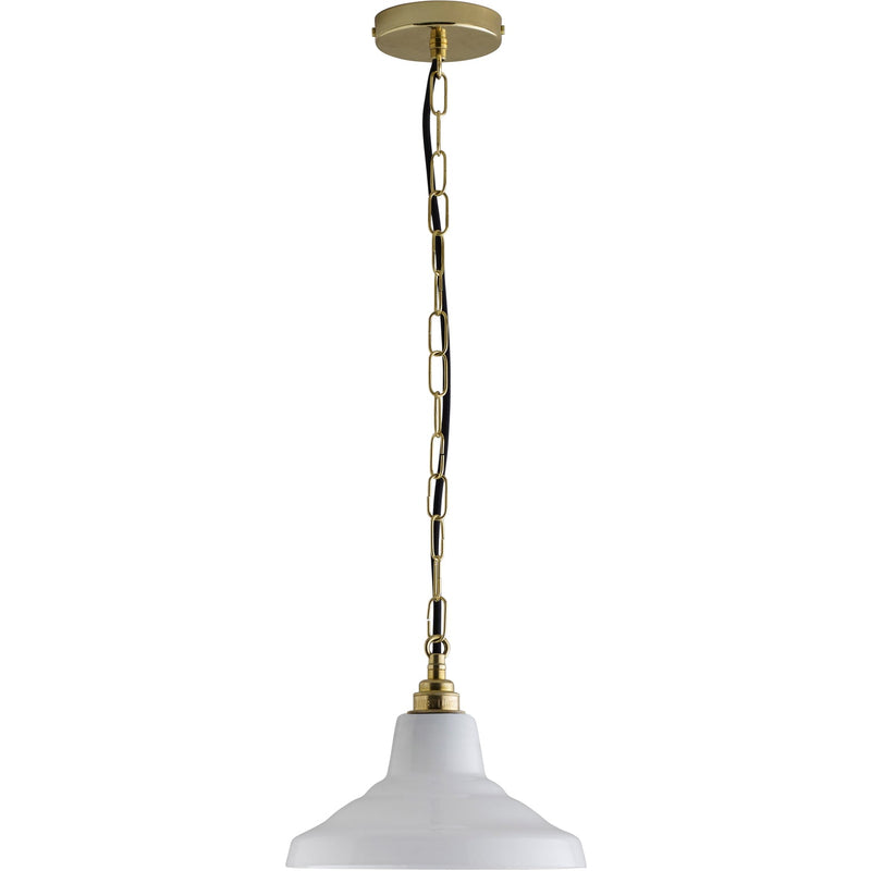 Glass School Pendant Light Size 1