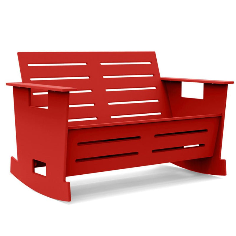 Go Loveseat Rocker - Loll Designs - Outdoor Furniture - Black - HORNE