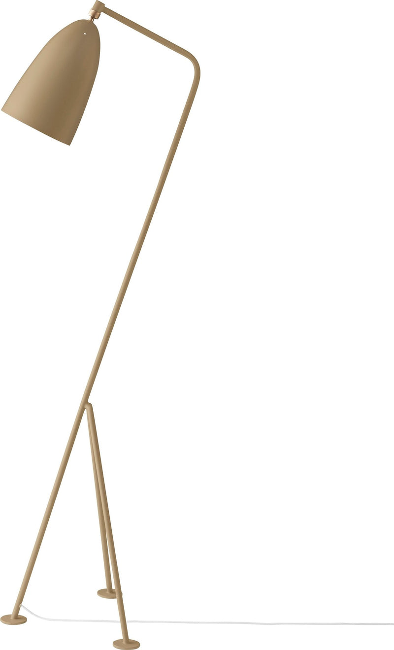 Gräshoppa Floor Lamp - Olive Brown - Gubi - Floor Lamps - HORNE