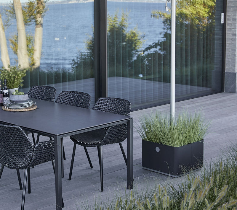 Grow Parasol Base With Wheels - Cane Line - Planters - HORNE