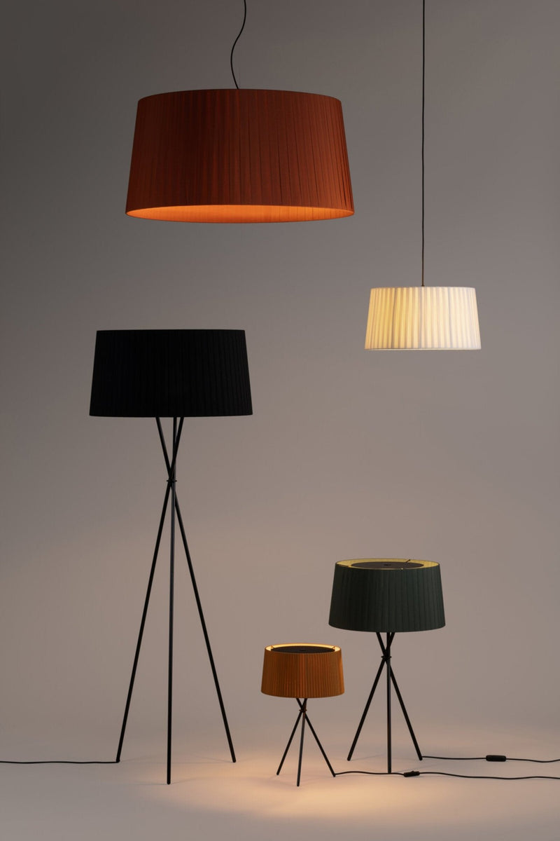 GT6 Pendant - Single Bulb - Santa & Cole - Pendants - Black - Black - HORNE