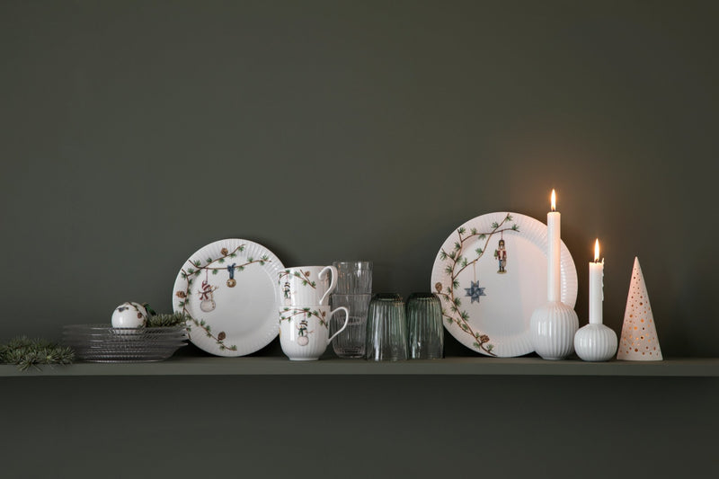 Hammershøi Candle Holder Round - Kähler - Candle Holders - 4.5