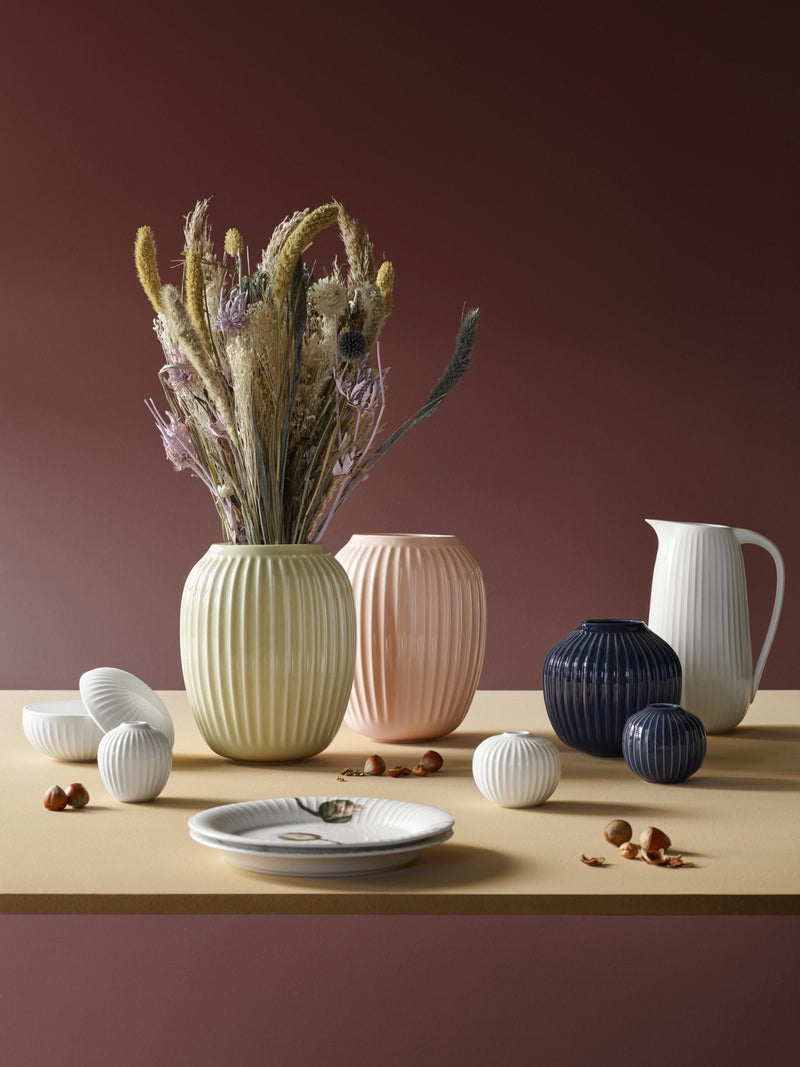 Hammershøi Vase Miniature - Set of 3 - Kähler - Vases - White - HORNE