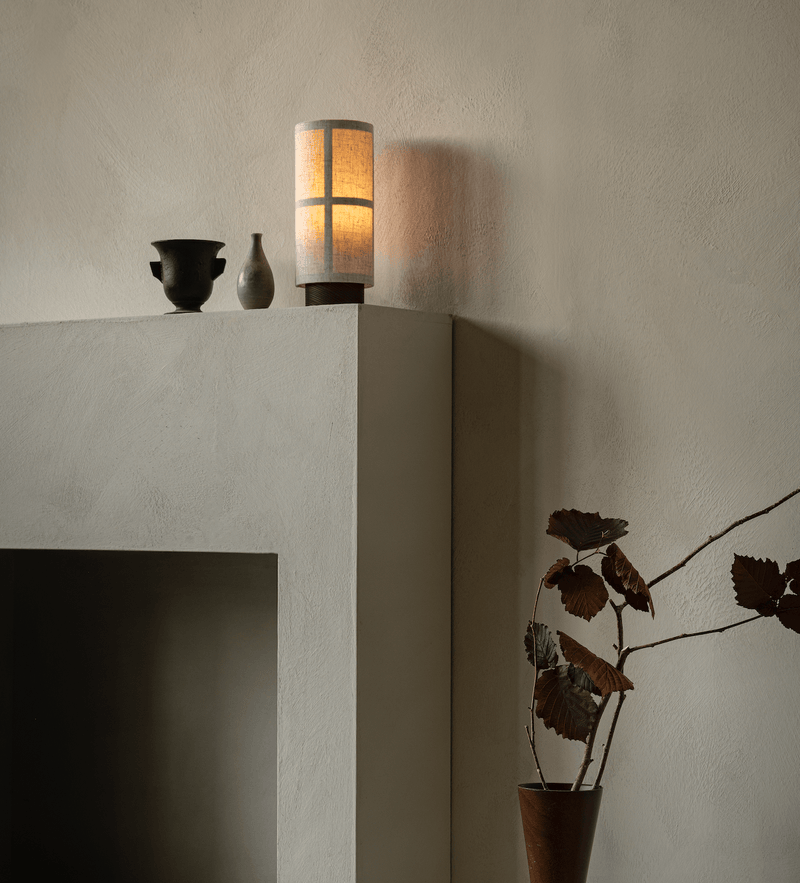 Hashira Portable Table Lamp - Audo Copenhagen - Table + Task - Raw - HORNE