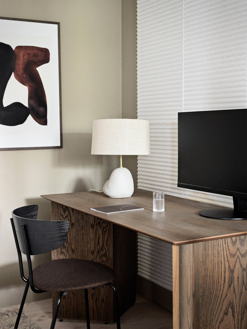 Hebe Lamp Base - Ferm Living - Tables + Desks - Small - Dark Grey - HORNE