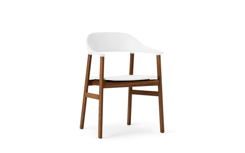 Herit Armchair - Smoked Oak - Normann Copenhagen - Chairs - Grey - HORNE