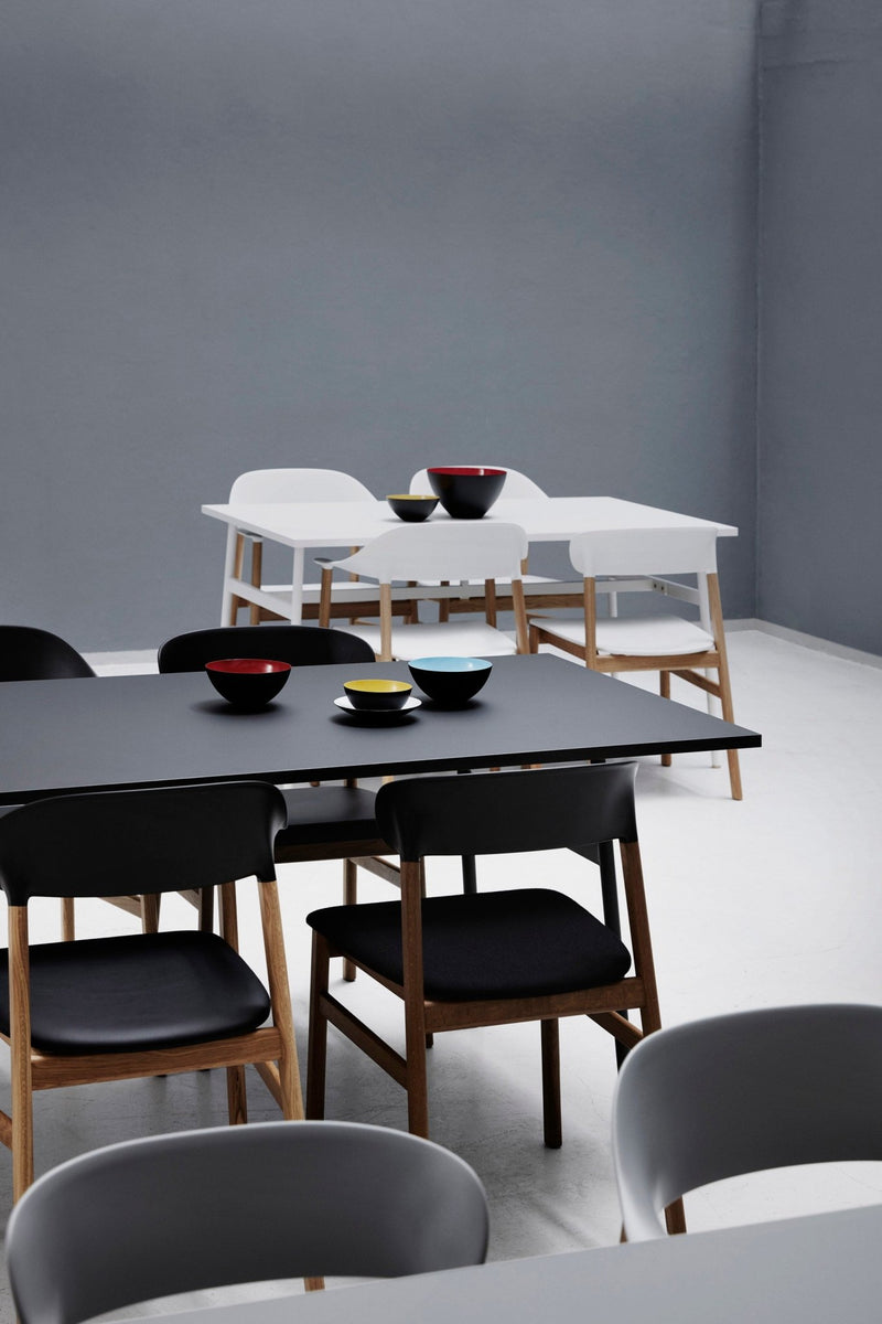 Herit Armchair - Smoked Oak - Normann Copenhagen - Chairs - Grey - HORNE
