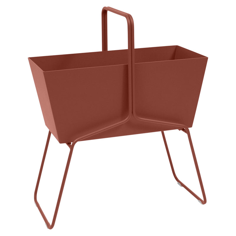 High Basket Planter - Fermob - Outdoor Furniture - Acapulco Blue - HORNE