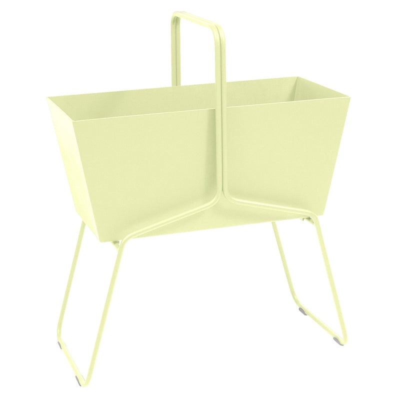 High Basket Planter - Fermob - Outdoor Furniture - Acapulco Blue - HORNE