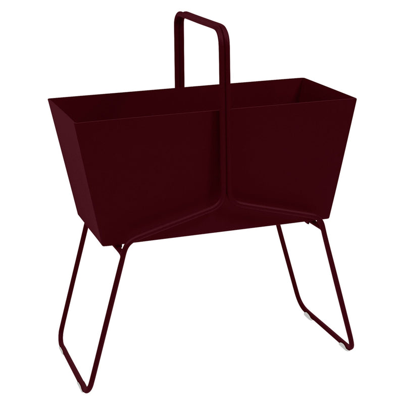 High Basket Planter - Fermob - Outdoor Furniture - Acapulco Blue - HORNE