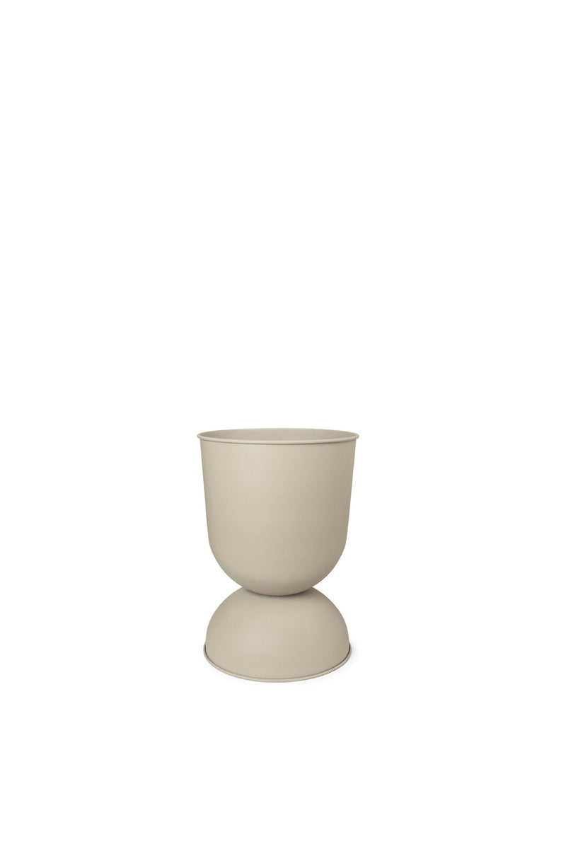 Hourglass Pot - Ferm Living - Office Accessories - Black / Dark Grey - Small - HORNE