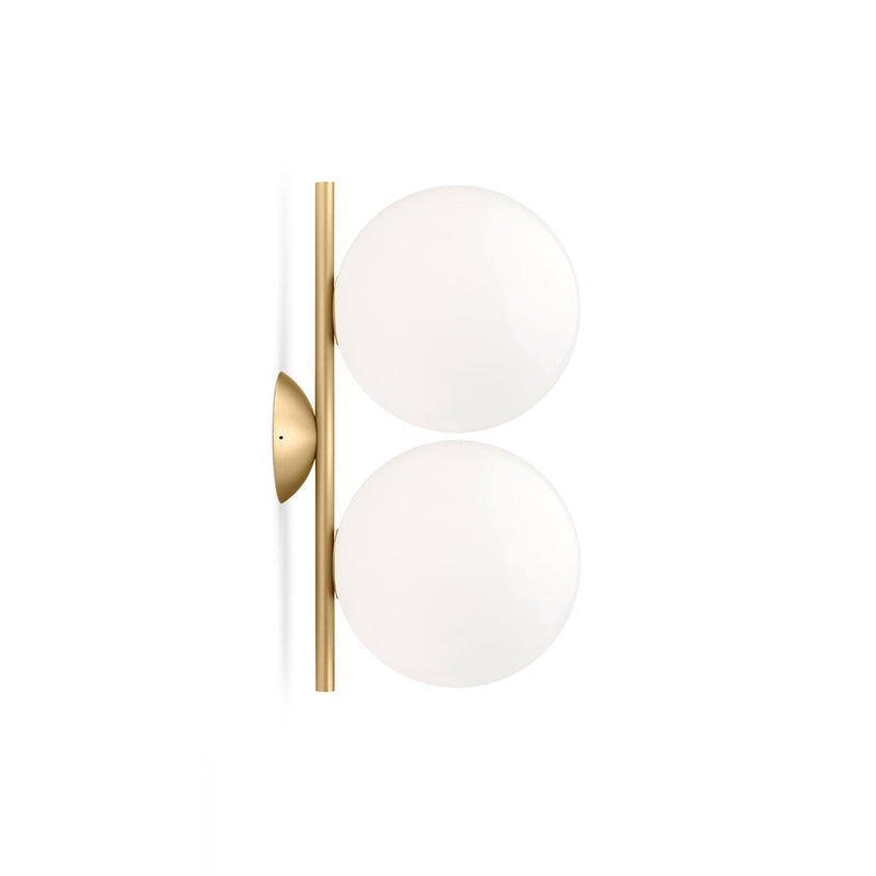 IC Ceiling Wall Light Double Glass Orb