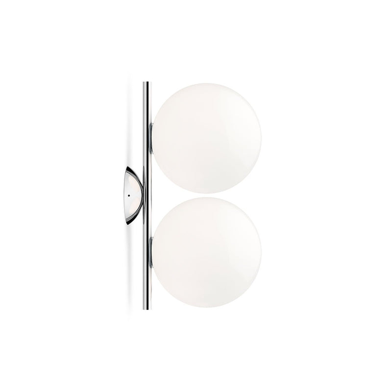 IC Ceiling Wall Light Double Glass Orb
