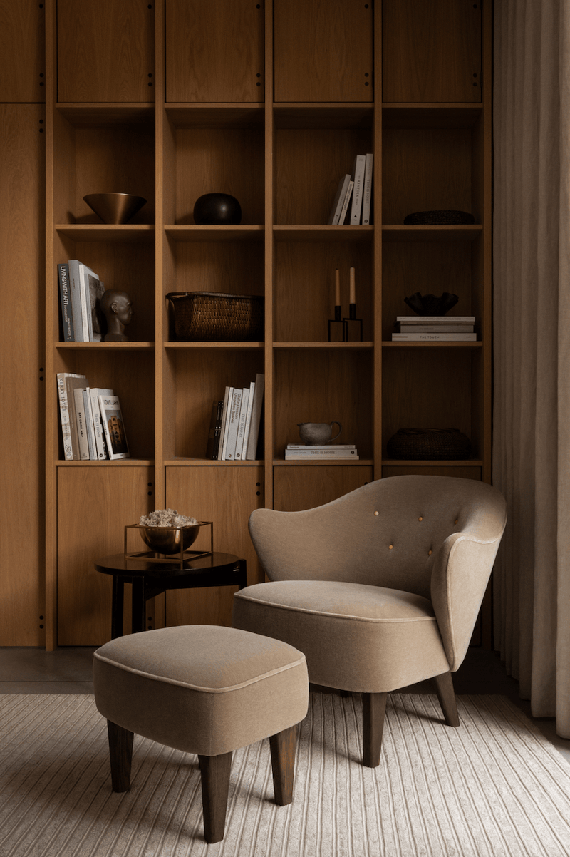 Ingeborg Lounge Chair - Fiord - Audo Copenhagen - Chairs - Fiord 0751 - Natural Oak - HORNE