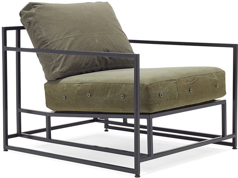 Inheritance Armchair - Military Canvas