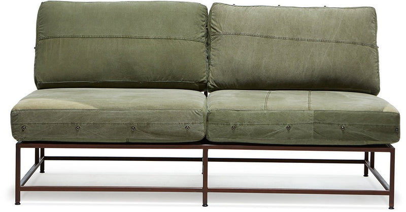 Inheritance Love Seat - Military Canvas