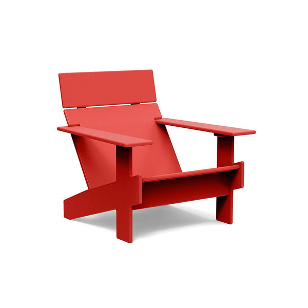 Kids Lollygagger Lounge - Loll Designs - Outdoor Furniture - Apple Red - HORNE