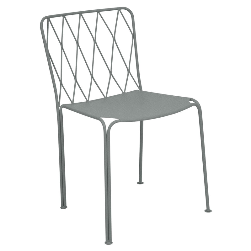 Kintbury Chair - Set of 2 - Fermob - Outdoor Furniture - Black Cherry - HORNE