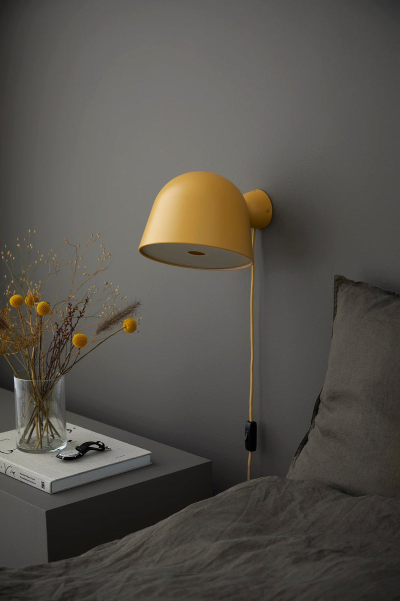 Kuppi Wall Lamp 2.0 - Woud - Pendants - Black - HORNE