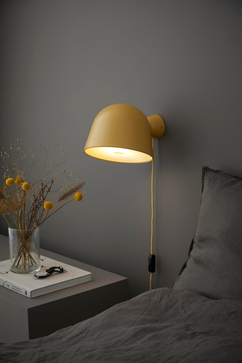 Kuppi Wall Lamp 2.0 - Woud - Pendants - Black - HORNE