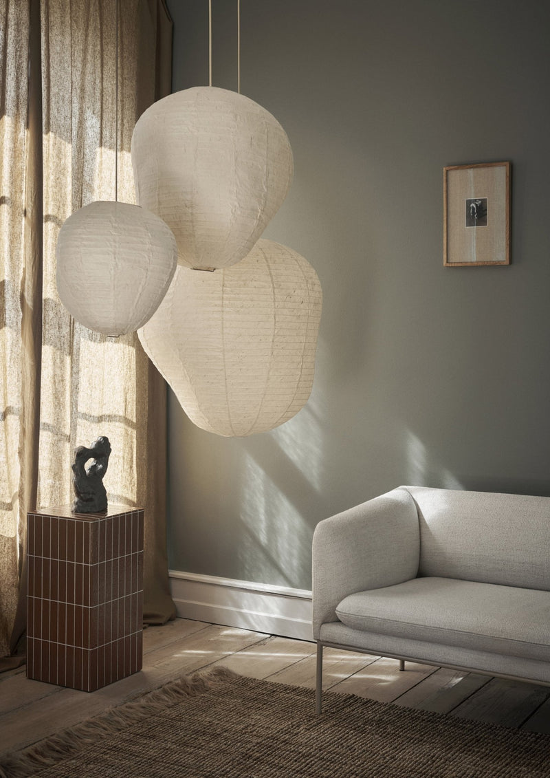 Kurbis Lampshade - Ferm Living - Pendants - Natural - Small - HORNE