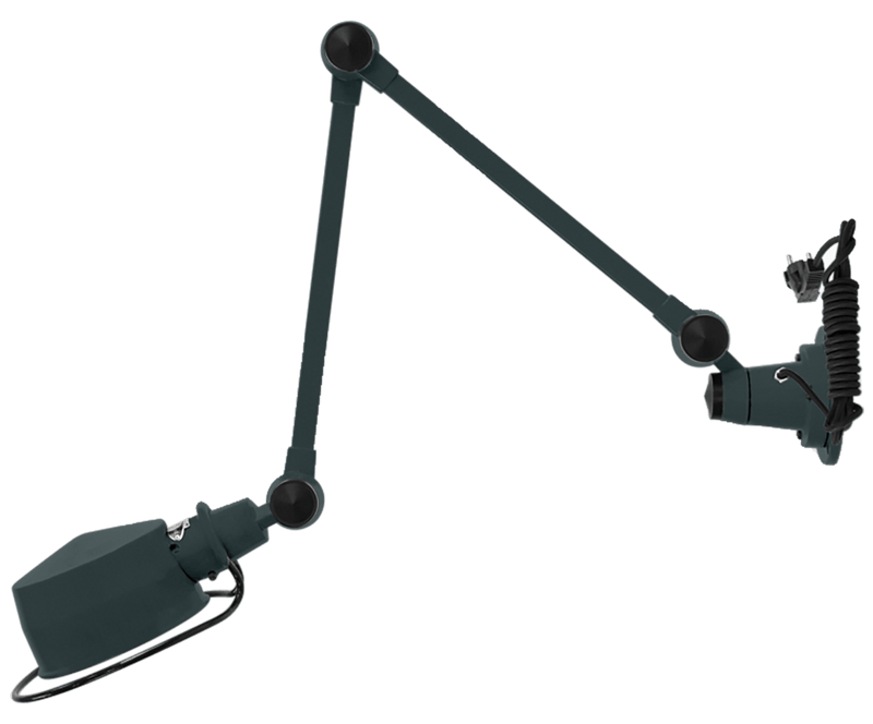 LAK Wall Light - L4401R - Matte Finish - Jielde Table + Task - With Switch - White - HORNE