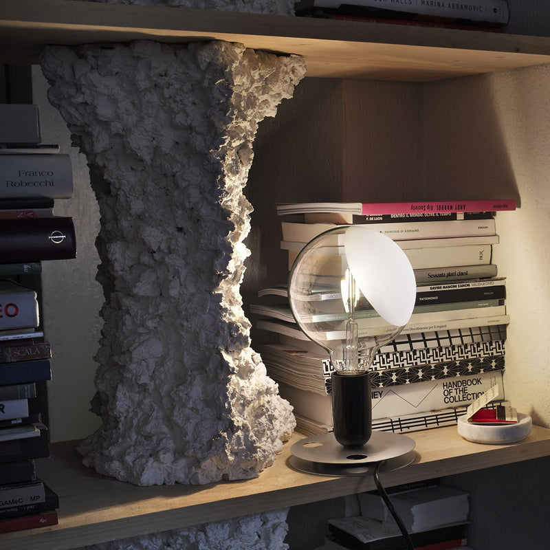 Lampadina LED Table Lamp - Flos - Table + Task - Black - HORNE