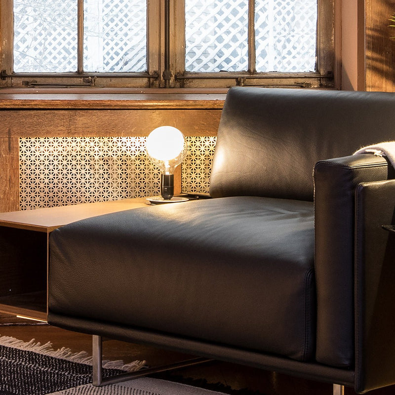 Lampadina LED Table Lamp - Flos - Table + Task - Black - HORNE