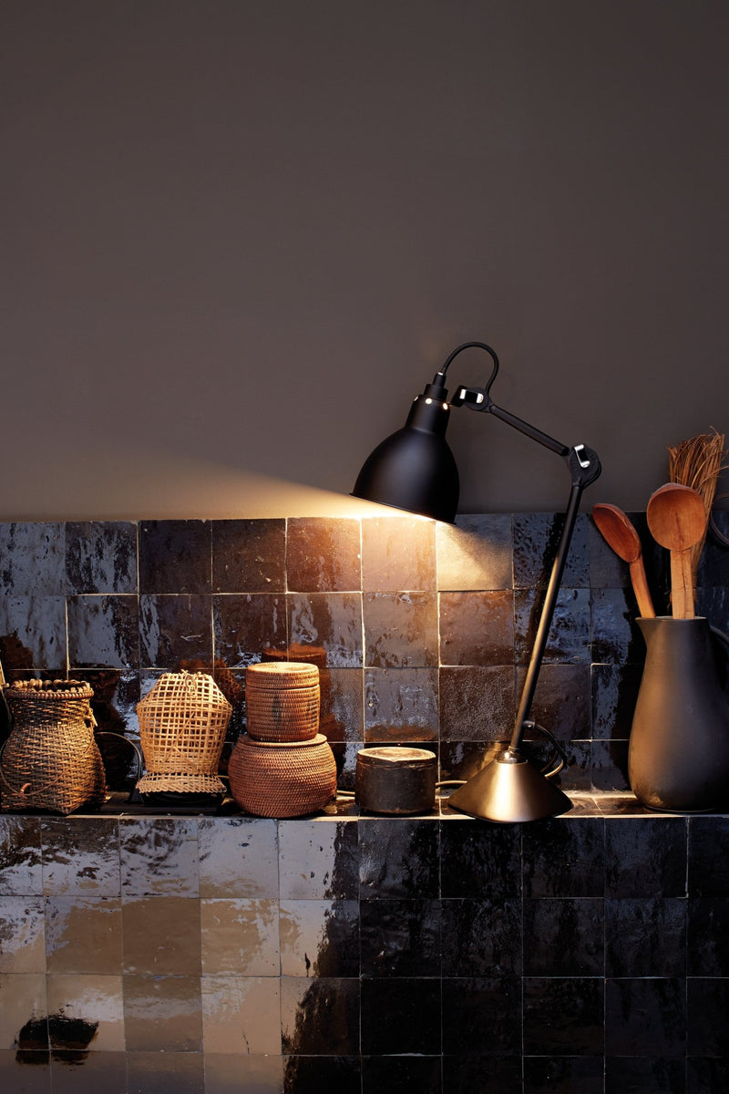 Lampe Gras N°205 Table Lamp - DCW Editions - Table + Task - Black - HORNE