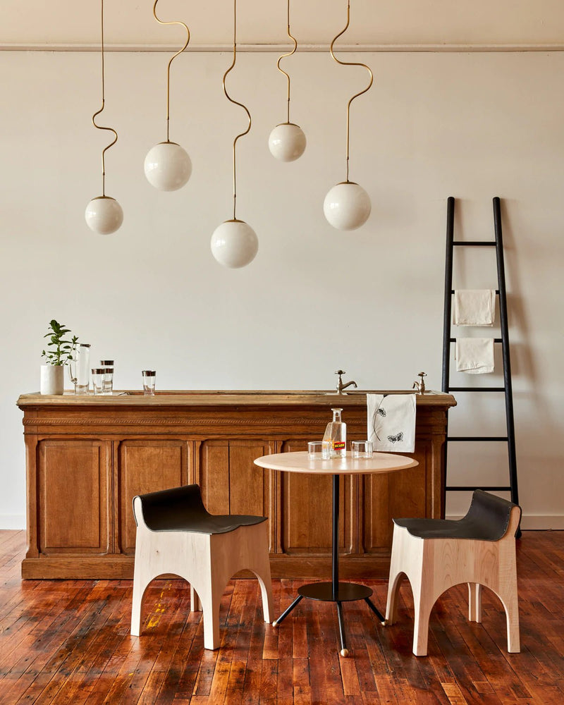 Lawrence Pendant - Lostine - Pendants - Satin Brass - Small - HORNE