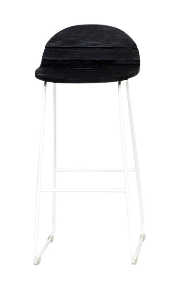 Ligeti L3 Outdoors Stool - Artless - Stools + Benches + Ottomans - Matte Black - HORNE