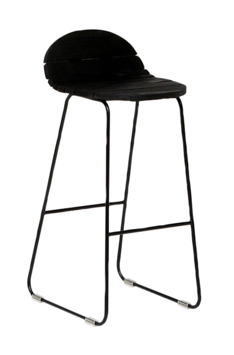 Ligeti L3 Outdoors Stool - Artless - Stools + Benches + Ottomans - Matte Black - HORNE